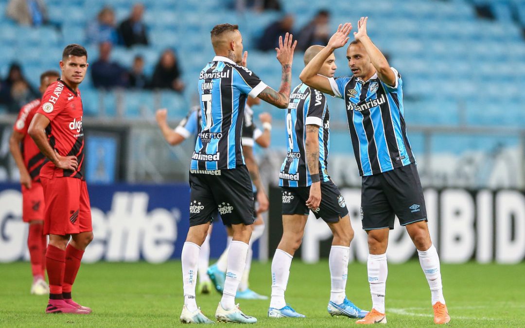 GRÊMIO VOLTA A VENCER APÓS 5 JOGOS