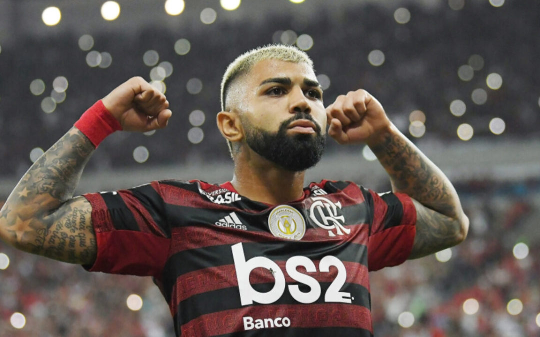 OS GOLS NO FLAMENGO E A CABEÇA NA EUROPA