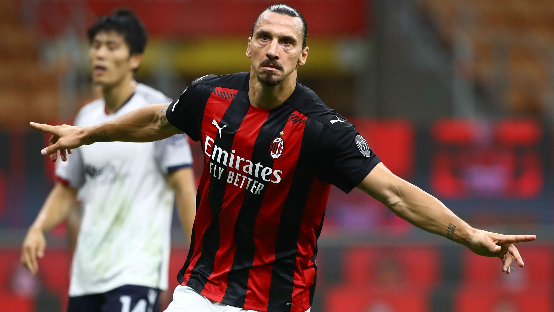 Ibrahimovic faz contra e a favor, Milan bate Bologna e assume a