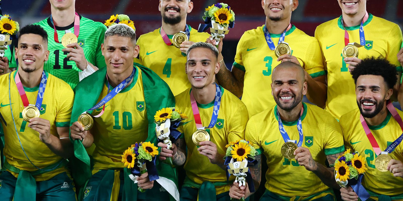 BRASIL, NO PALCO DO PENTA, O BI DO OURO OLÍMPICO Blog do Deni Menezes