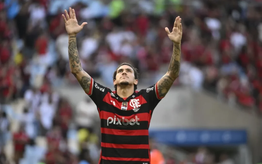 PEDRO MARCA GOL 13 MIL DO FLAMENGO