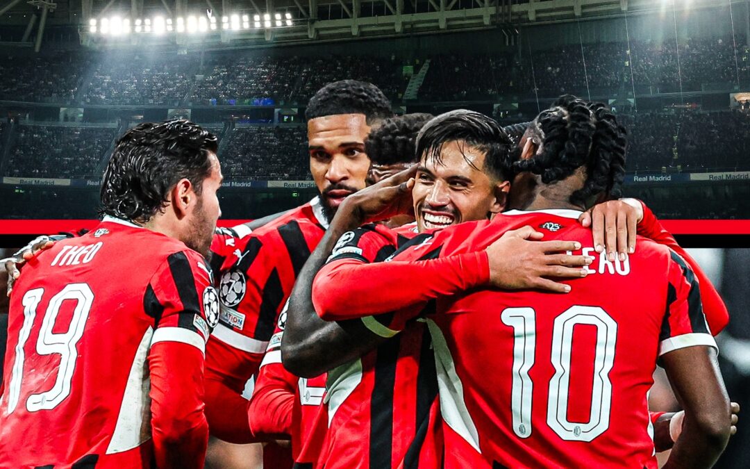 SHOW DE BOLA DO MILAN NO REAL MADRID